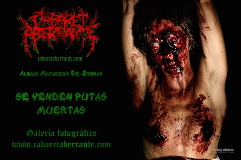 Flyer se venden putas muertas